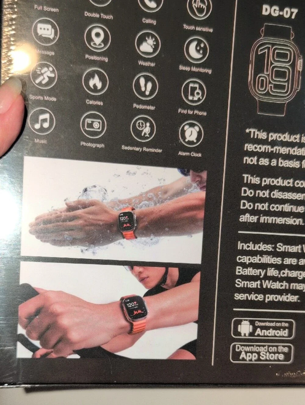 NIB New Watch Ultra 4 Smart Watch Combo - 7 In 1 Bands Set